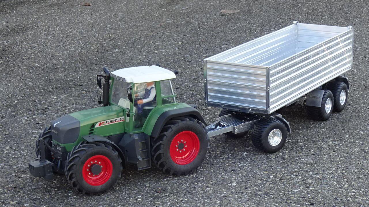 Fendt Mit Leichtgut Sattelkipper